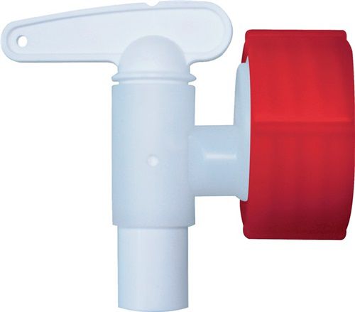 GRAF Auslaufhahn (Kunststoff weiß / 34 mm) - 730012