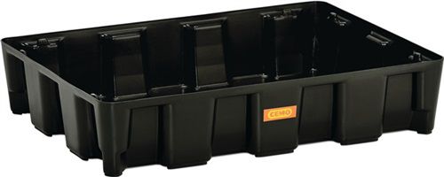 CEMO Auffangwanne (60 l L800xB600xH165mm / Polyethylen ohne PE-Rost) - 10708