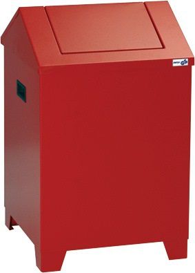 Stumpf Putzwollkasten (H680xB400xT400mm / Gehäuse feuerrot, RAL 3000 / Klappe) - 5101003