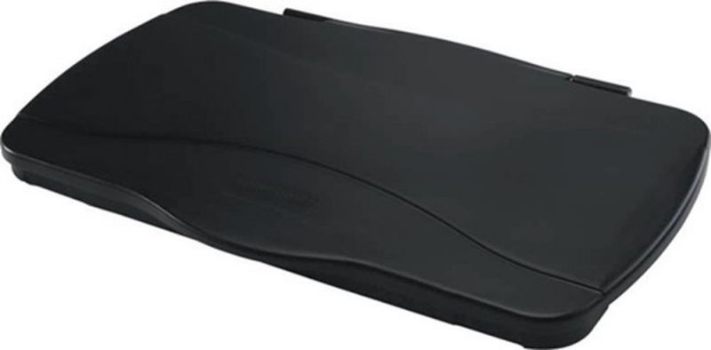 NW-FISKARS Deckel (Polyethylen schwarz B343xT543mm / passend für Wertstoffsammler 60/87 l) - FG267400BLA