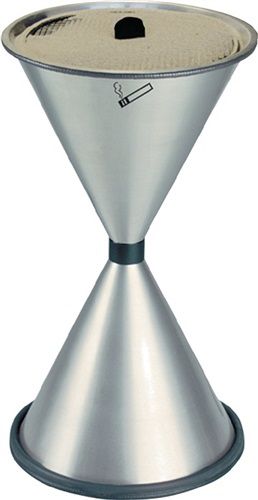 TKG Standascher (D405xH770mm neusilber / Stahlblech) - 350037