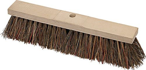 NW-Nölle Straßenbesen (Piassava Länge 400 mm / mit Stielloch Flachholz) - 245200