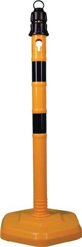 ALFRA Sperrpfosten (PPC gelb/schwarz Ø 63 mm / zum Aufstellen) - 12403 SG