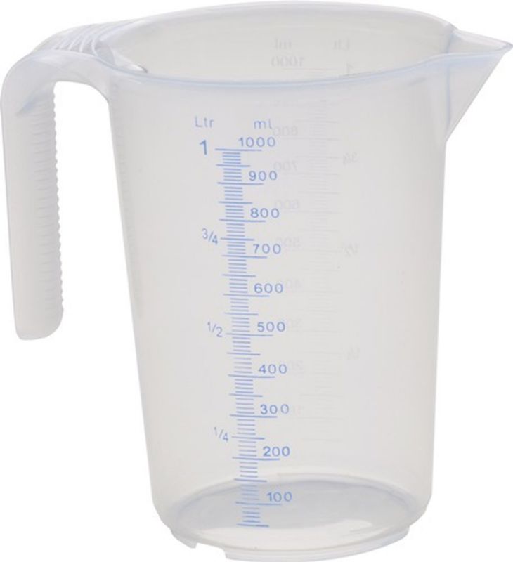 hünersdorff Messkanne (1000 ml Polypropylen transparent / D117xH165mm) - 936500