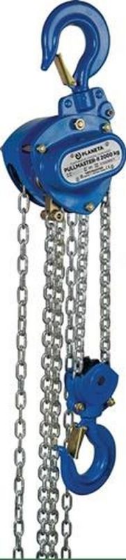 PLANETA Kettenzug Tragfähigkeit 2000 kg Hubhöhe 3,0 m - G10532