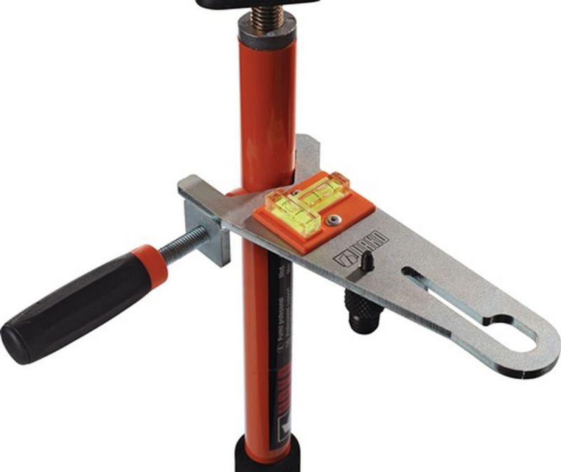 URKO Laserhalter (Rohr-Ø 12-32 mm doppelte / Gewindeschraube 1/4“ und 1/5“) - 43005