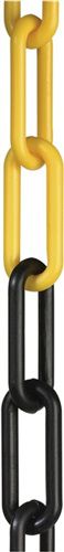 ALFRA Absperrkette (Kunststoff gelb/schwarz 6 mm / Länge 25 m) - 433132060