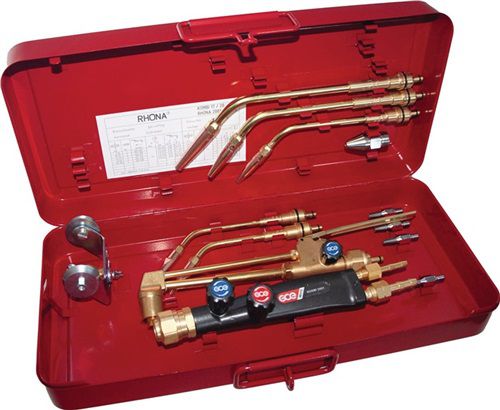 GCE Schweiß- und Schneidgarnitur (AB Injektor / Schneidbereich 10 - 100 mm) - G14078203