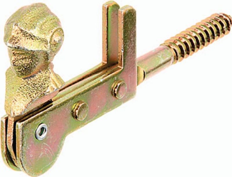 NW-GAH Fensterladenfeststeller (Länge 35 mm / Stahl galvanisch gelb verzinkt) - 314743