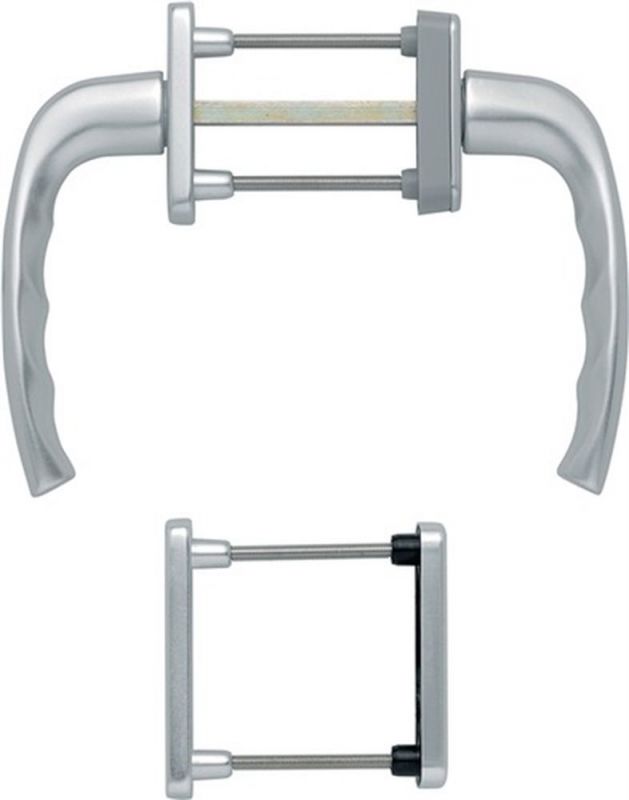 NW-HOPPE Balkongarnitur (Aluminium F1 / 63-73 mm) - 3273792