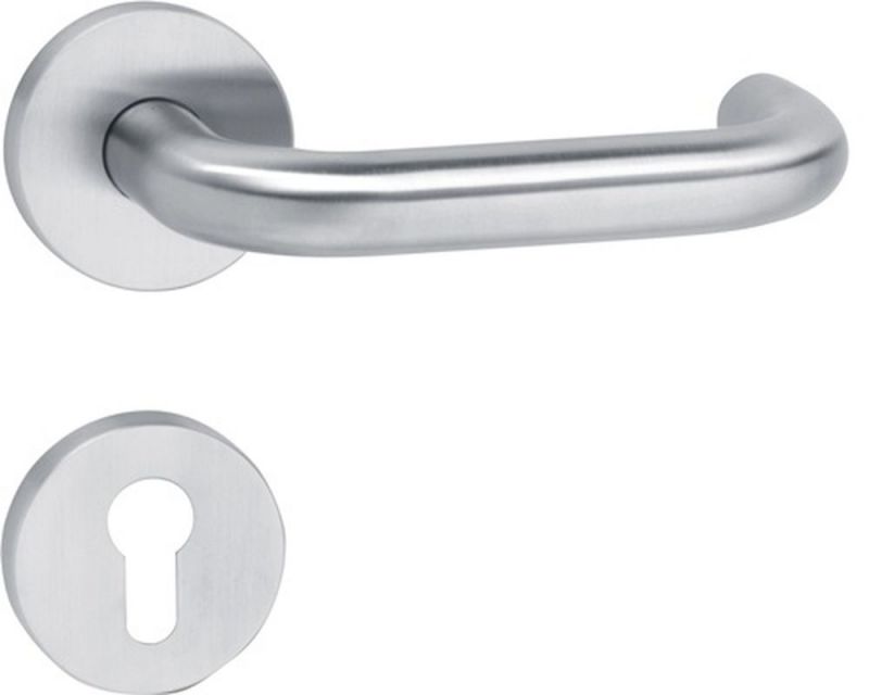 HEWI Feuerschutz-Garnitur (Edelstahl XA / für Türstärke 38,1-48,0 mm PZ rund) - 111XAH11.130