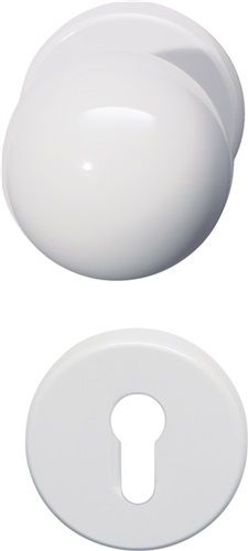 HEWI Rosettengarnitur (Kunststoff 90 / U-Form PZ) - 111R03.233 90