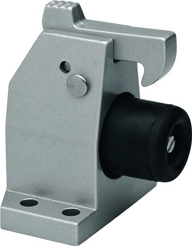 DENI Türfeststeller Leichtmetall silber lackiert - 3871 0000 22