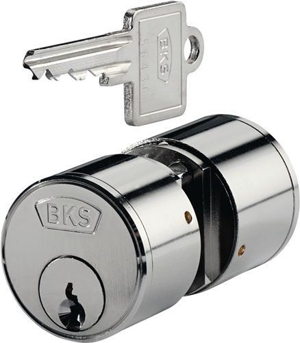 BKS Kurzzylinder (Länge A 25 mmLänge B25 mm / Anzahl Schlüssel 3) - B 3177 0115