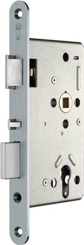 SSF Panik-Einsteckschloss (Panik-Funktion E abgerundet / 24/65/72/9 mm DIN links) - A2007K5L/501RD KL