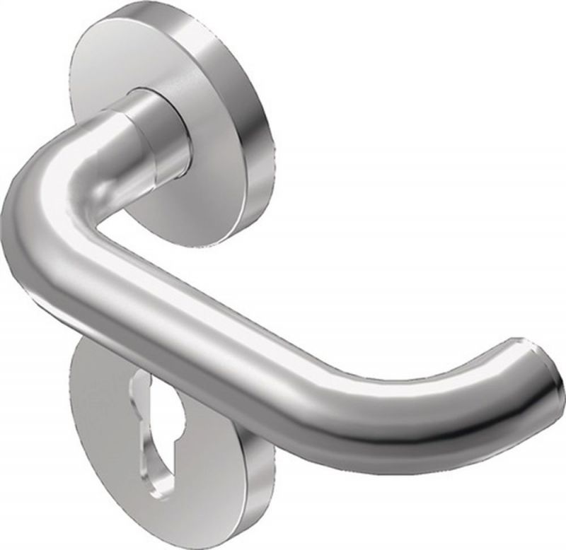 BKS Feuerschutz-Halbgarnitur (Edelstahl / PZ) - B-72610-00-0-8