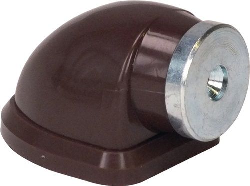 Schnegel Magnettürfeststeller (Höhe 38 mm / Kunststoff braun) - 011/572/1