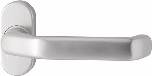 Dieckmann Feuerschutzdrückerlochteil (Edelstahl EST / gekröpft) - 1200/2133/00