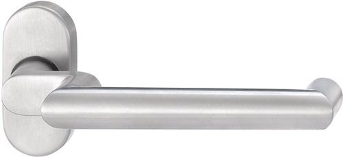 Dieckmann Feuerschutzdrückerlochteil (Edelstahl EST / gekröpft) - 1133/2133/00