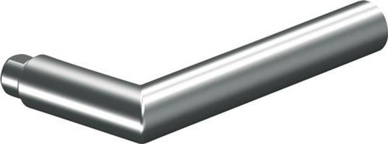 ALFRA Türdrückerlochteil (Edelstahl Satino / Vierkant 8 mm) - 90055000020