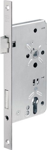 BKS Haustür-Einsteckschloss (PZW 20/65/92/10 mm DIN links / silber käntig) - B-00240-04-L-1