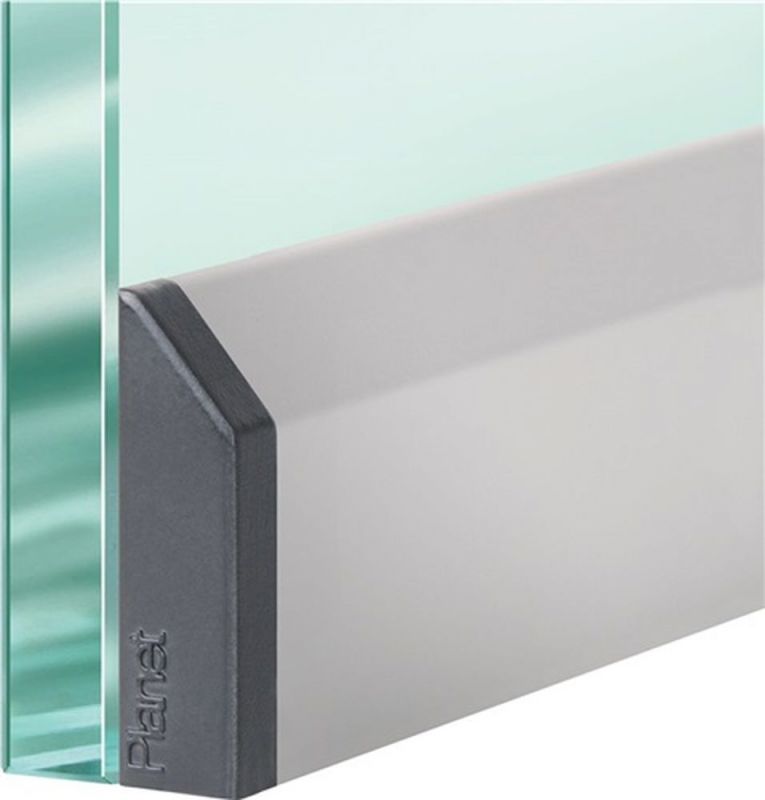 ASSA ABLOY Türdichtung (1-seitig Länge 834 mm / Aluminium silberfarben eloxiert) - 38084-SMS