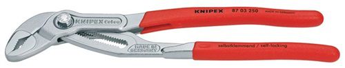 NW-KNIPEX Wasserpumpenzange (Länge 180 mm Spannweite 36 mm / verchromt) - 87 03 180