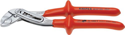 NW-KNIPEX Wasserpumpenzange (Länge 250 mm Spannweite 46 mm / verchromt VDE) - 88 07 250