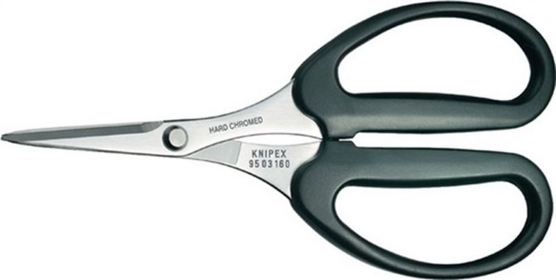 NW-KNIPEX Schere Gesamtlänge 160 mm Schnittlänge 42 mm - 95 03 160 SB