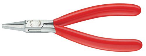 NW-KNIPEX Elektronikgreifzange (Gesamtlänge 115 mm / flachbreite Backen Form 1) - 35 11 115