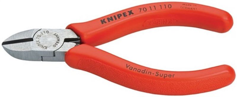 NW-KNIPEX Seitenschneider (Länge 110 mm / Kopf poliert) - 70 11 110