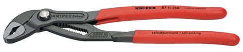 NW-KNIPEX Wasserpumpenzange (Länge 250 mm Spannweite 46 mm / poliert) - 87 11 250