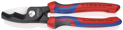 NW-KNIPEX Kabelschere Länge 200 mm - 95 12 200