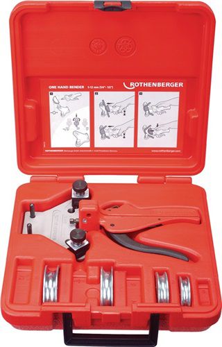Rothenberger Einhandbiegegerät (bis 90 ° / Arbeitsbereich 5 - 12 mm) - 24132