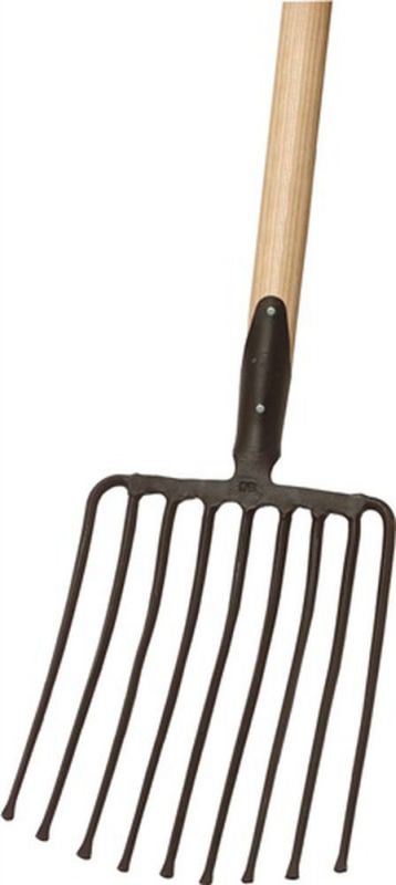 NW-IDEAL Steingabel (9, Zinkenlänge 330 mm / mit Federdülle, ohne Stiel) - 67800000