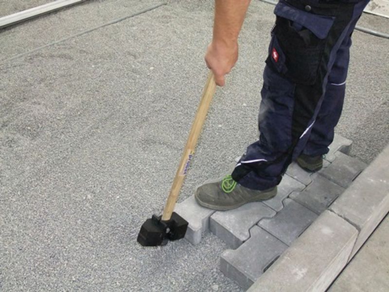 Probst Gummihammer (Eigengewicht 2,5 kg / schwarz) - 51800114