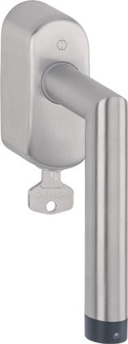 NW-HOPPE Fenstergriff (Edelstahl 37 mm / matt abschließbar) - 11902723