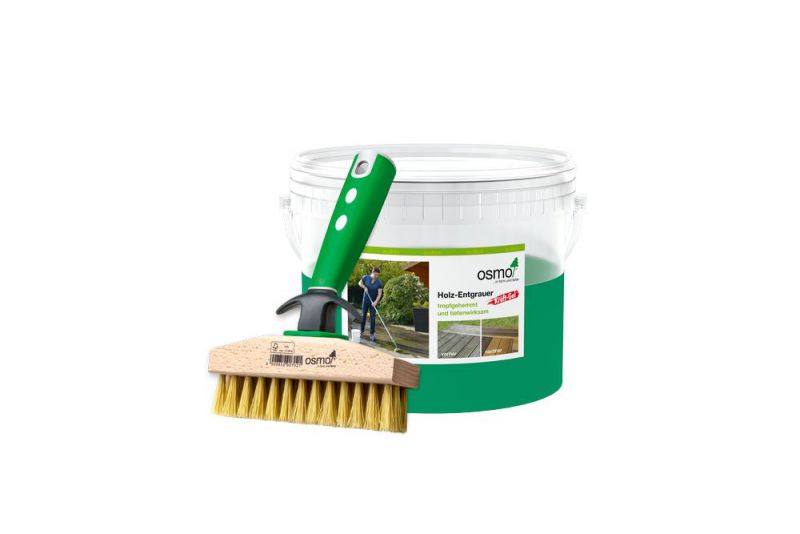 Osmo Holz-Entgrauer Kraft-Gel Farblos 2,50 l *Eimer & Ter.-Reinigungsbürste* - 13900129