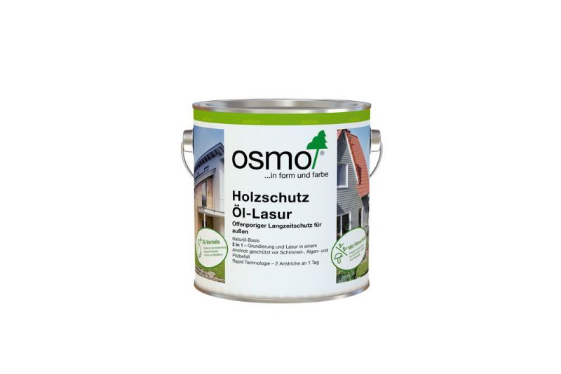 Osmo Holzschutz Öl-Lasur Ebenholz 2,50 l - 12100018