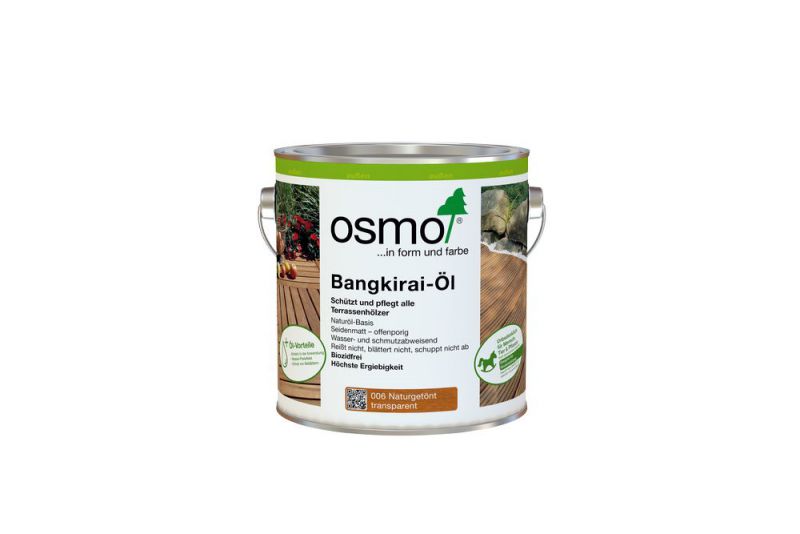 Osmo Bangkirai-Öl Naturgetönt 0,75 l - 11500012