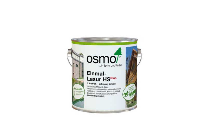 Osmo Einmal-Lasur HS Plus Silberpappel 0,75 l - 11101450