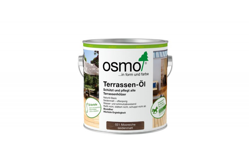 Osmo Terrassen-Öl Mooreiche 2,50 l - 11500156