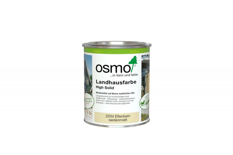 Osmo Landhausfarbe Elfenbein 0,75 l - 11400036