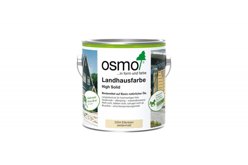 Osmo Landhausfarbe Elfenbein 2,50 l - 11400037
