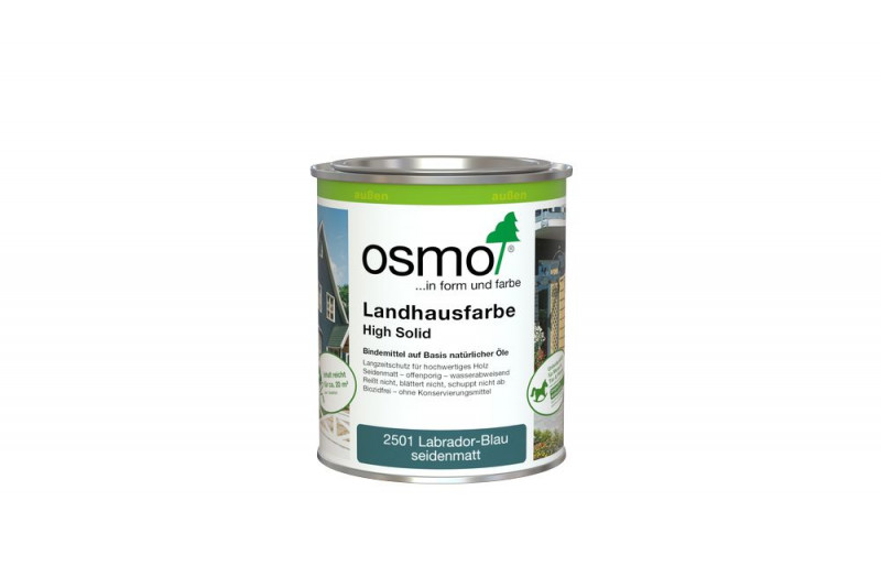 Osmo Landhausfarbe Labrador-Blau 0,75 l - 11400005