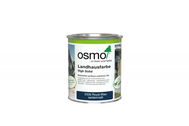 Osmo Landhausfarbe Royal-Blau 0,75 l - 11400072