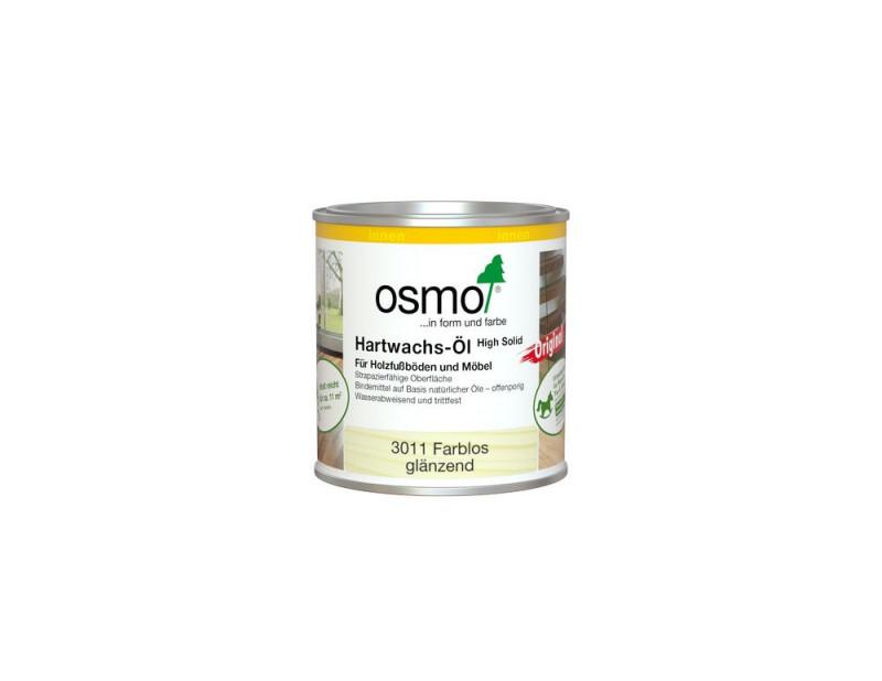 Osmo Hartwachs-Öl Original Farblos Glänzend 0,375 l - 10300161