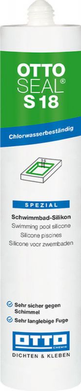 OTTOSEAL Silikon S-18 310ML C01 WEISS - 7018401