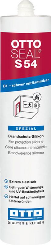 OTTOSEAL Silikon S-54 310ML C02 GRAU - 7054402