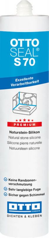 OTTOSEAL Silikon S-70-STRUK.310ML C41 GRAUROT STRUKTUR - 1901441